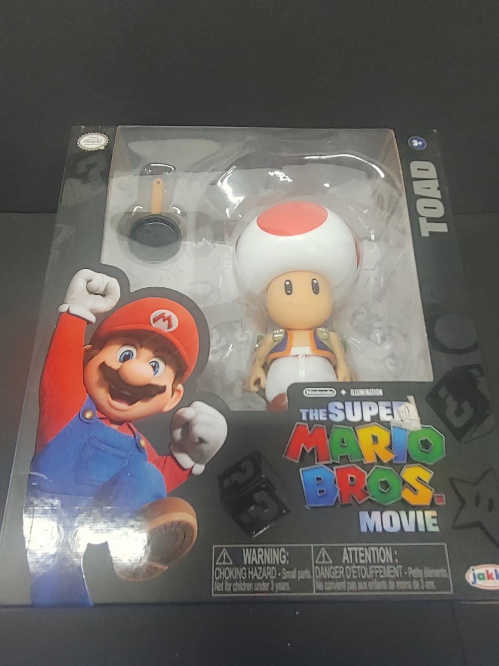 Nintendo Toad Figure - White & Red Accent